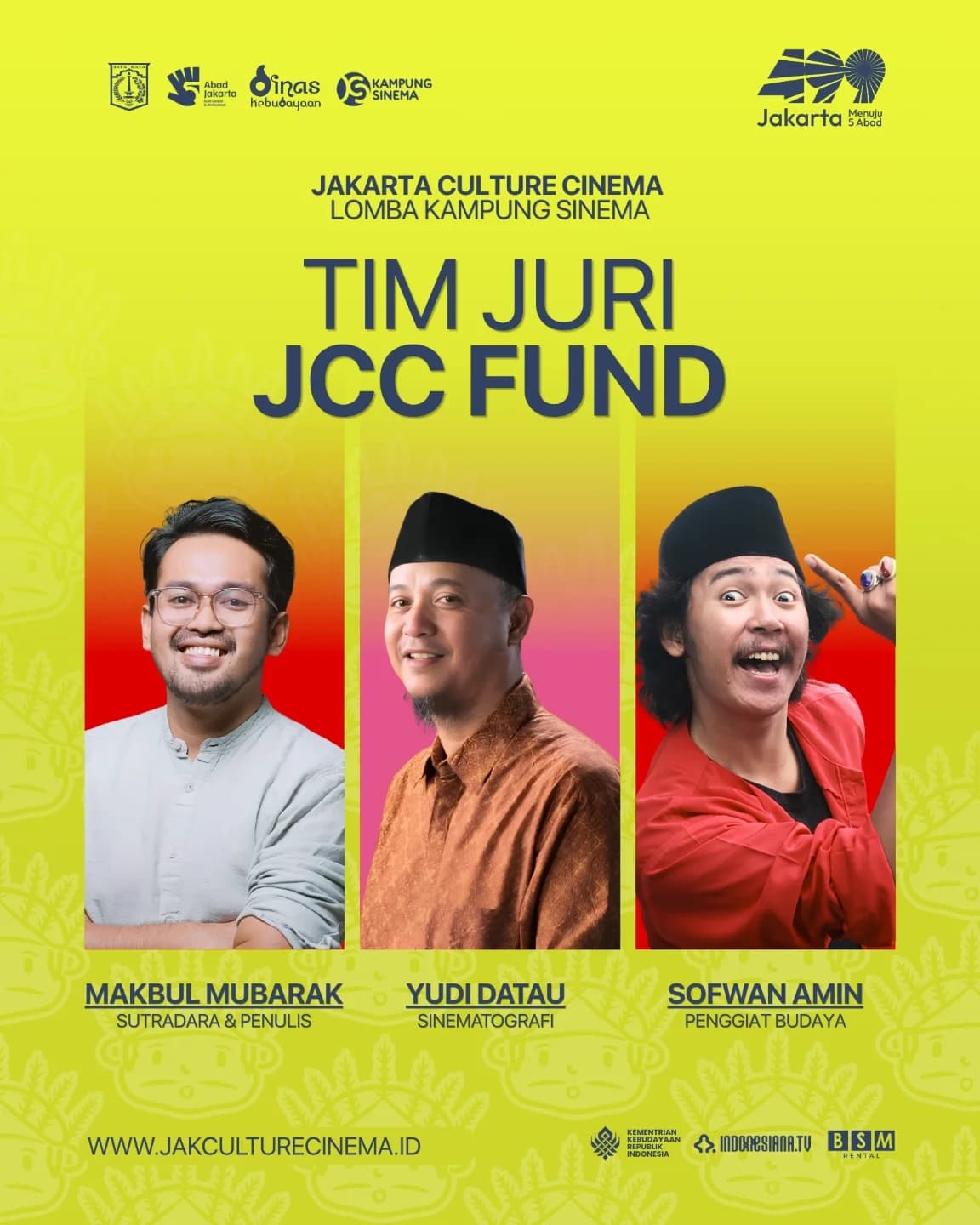Juri Funding Jakarta Culture Cinema